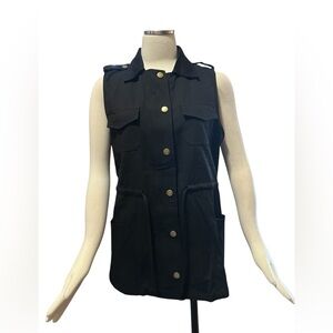 NWT Allegra K Black cargo Vest